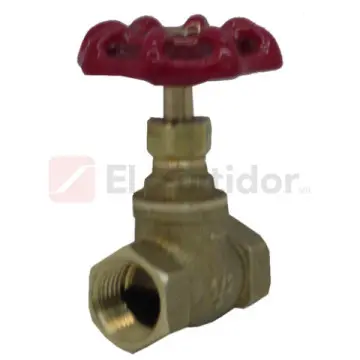 Llave de Globo Roscable de Compuerta Dica 4065cc.13 Bronce