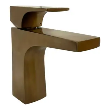 Monomando Para Lavabo Moen Medora 6830bzg Oro Bronce