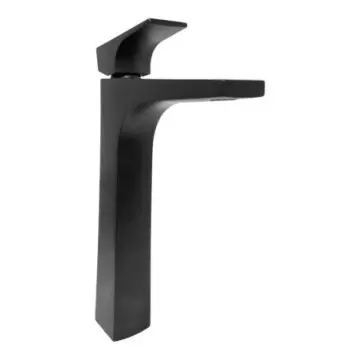 Monomando Alto Para Lavabo Moen Medora 6831bl Negro Mate
