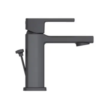 Monomando Corto Para Lavabo Pfister Deckard Lg42dapb Negro Mate