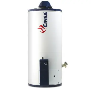 Calentador Para Agua Cinsa Clasico C-101 Automatico Para Gas LP 50302000011 Blanco