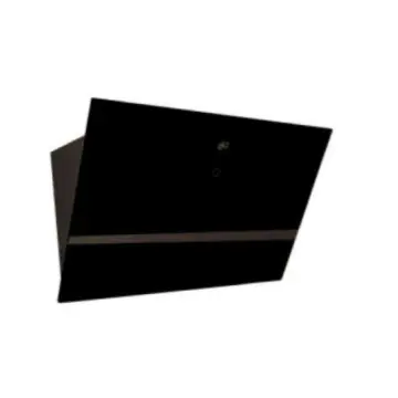 Campana Pared Electró 60cm Eb Técnica Eb-332 Cristal Negro