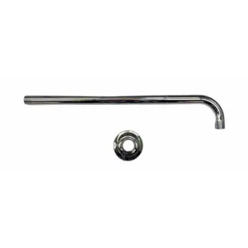Brazo Y Chapetón Para Regadera Fortum Fs3008 Cromo.
