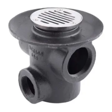 Coladera Urrea 3 Bocas 125 Negra