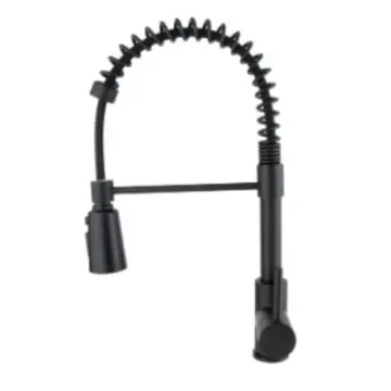 Monomando Para Fregadero Urrea 9499.2 Negro Mate