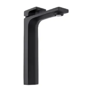 Monomando Alto Para Lavabo Urrea Jym 9440jm.2 Negro Mate
