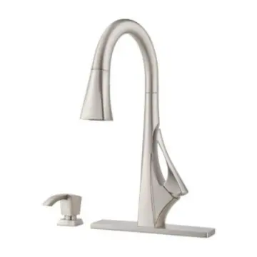 Monomando Para Fregadero Pfister Venturi F5297vngs Acero Inoxidable