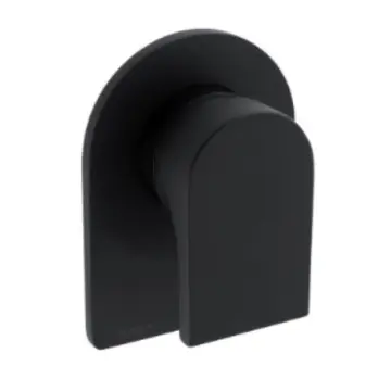 Monomando Para Regadera Urrea Jym 9442jm.2 Negro Mate