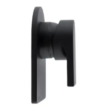 Monomando Para Regadera Urrea Jym 9442jm.2 Negro Mate