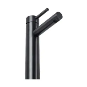 Monomando Alto Para Lavabo Urrea Inox 9035inox.2 Negro