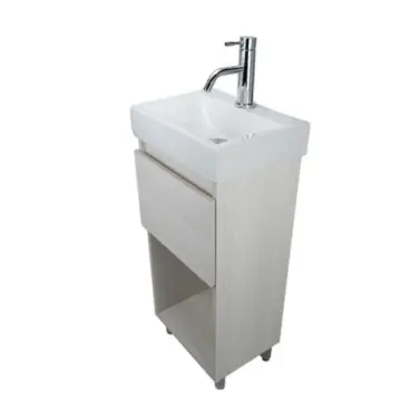 Tocador Basic A Piso 38x29x80 C/lav 1 Perf Tabaco Vlmx