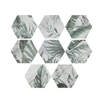 Muro Balandra Digital Dune Hexagonal 15x17 0.607m Brick