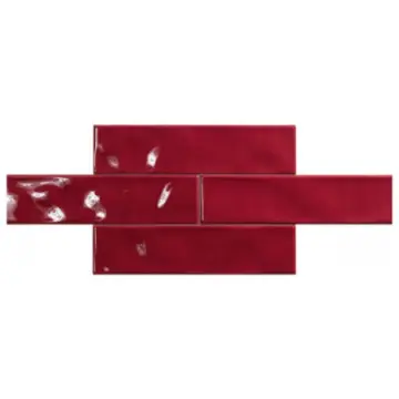 Fashion Burdeos Tiles 2000 7.5x30 Fashbur Carmín