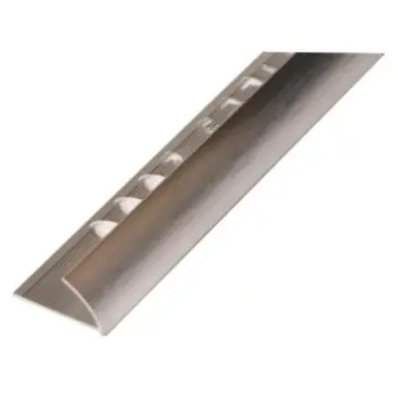 Eurocanto Tiles 12mm X 2.5m Plata Cepillado