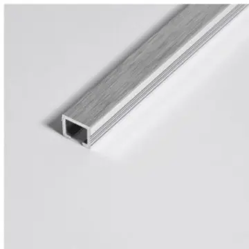 Listelo Tiles  8mmx2.5m Uniplxpc Plata Cepillado