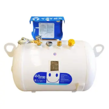 Tanque Estacionario Tatsa Horizontal de 300 Litros Blanco