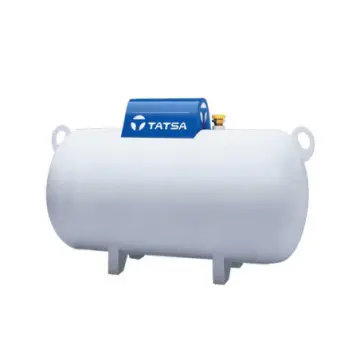 Tanque Estacionario Tatsa Horizontal de 180 Litros Blanco