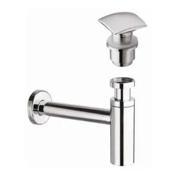 Céspol Para Lavabo Stanza 80.8104.21 Con Contra Kader Cromo