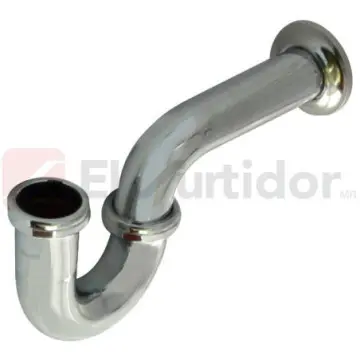 Céspol de Latón Cromado Sin Contra Para Fregadero Dica 4209 Cromo