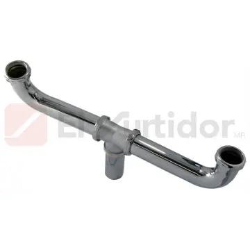 Céspol Doble Dica 4209dt Para Tarja Cromo