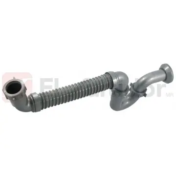 Céspol Flexible Con Trampa Coflex Tf-100 Para Fregadero O Lavabo Gris