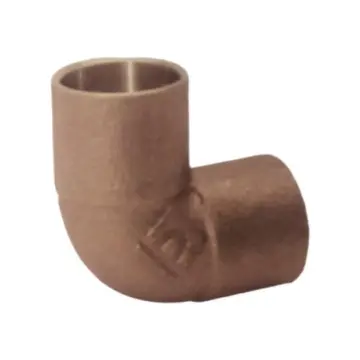 Codo Urrea 75x90 707-90 Cobre