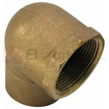 Codo Urrea Rosca Interior 38x90 707-3-90 Cobre