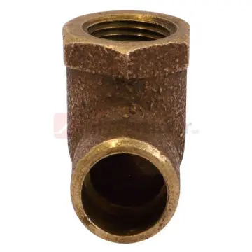 Codo Urrea Reducción Rosca Interior 13x10 Cobre