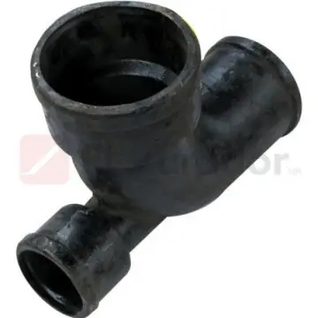 Codo Fofo Con Salida Baja Tusa 100x90 Negro