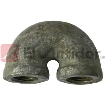 Codo Retorno Cifunsa Galvanizado 13 Gris
