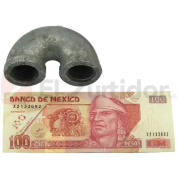 Codo Retorno Cifunsa Galvanizado 19 Gris