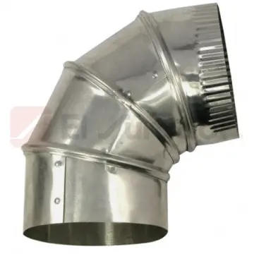 Codo Ajustable Aluminio Miber 125 Dca-5