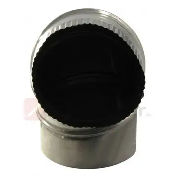 Codo Ajustable Aluminio Miber 125 Dca-5