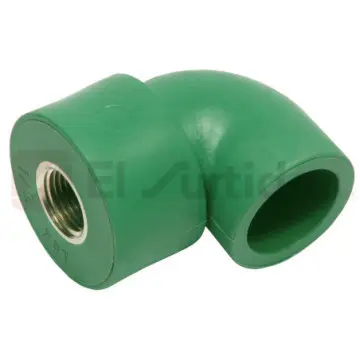 Codo 90 º Rosca Interior Tuboplus 32x1/2 200026 Verde