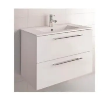 Tocador Esbano Easy 60 Lacado Sin Espejo 90322 Blanco Brillo