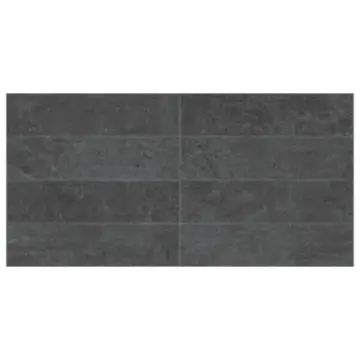 Muro Porcelanite Divel FD 30x60cm 1.62m2 Negro