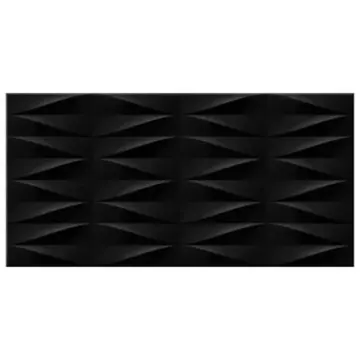 Muro Porcelanite Lao Deco FD 30x60cm 1.62m2 Negro