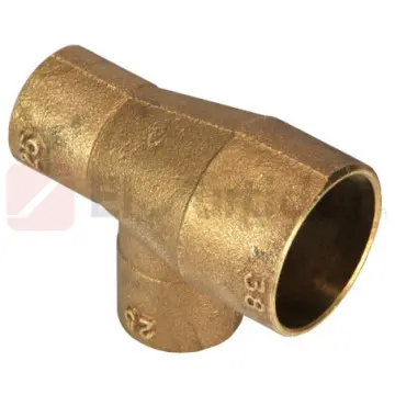 Tee Reducción de Cobre Urrea 38x25x25mm 711-r