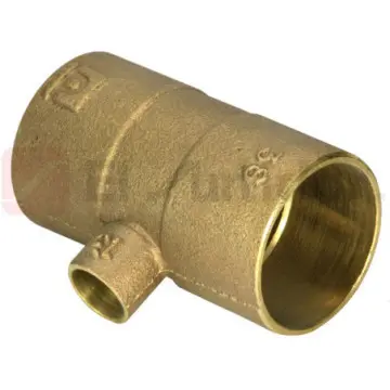 Tee Reducción de Cobre Urrea 38x38x13mm 711-r