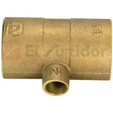 Tee Reducción de Cobre Urrea 38x38x13mm 711-r