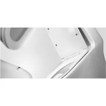 Sanitario Stanza Ovale 75.7566.23 4.8 Litros Con Asiento 1 Pieza Elongado Blanco