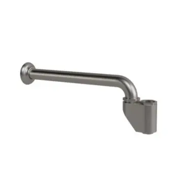 Céspol Para Lavabo Helvex 40cm Con Registro Tv-016-40-tn Titanium
