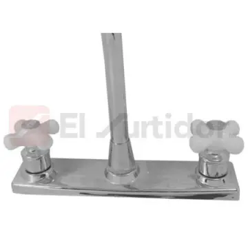 Mezcladora Para Fregadero Dica 4322 Cromo