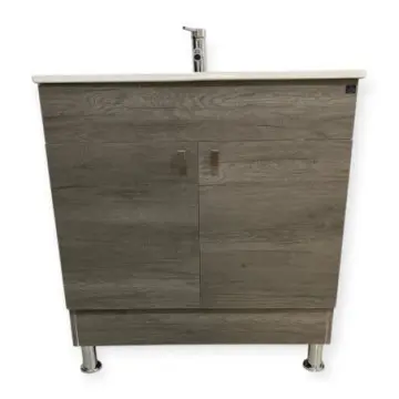 Gabinete Jacof Guinea Antique 80x45cm Con Lavabo Blanco