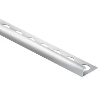 Tira Trim Aluminio Plata Brillante 612 3/8"