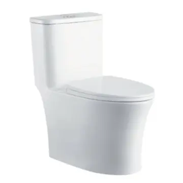 Sanitario Ambience Aral 8529021 Single Flush 1 Pieza Con Asiento Blanco