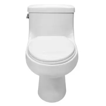 Sanitario Cato Ava 320851611 4.8 Litros Con Asiento 1 Pieza Blanco