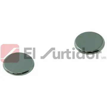 Juego de Cubre Taladros Para Monomando Helvex Sh-383 Cromo