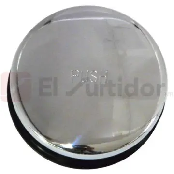 Tapón Con Diafragma Para el Desague de Tina Helvex Sh-118 Cromo