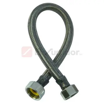Alimentador Flexible Para WC Miber Maiwc-amm-035 Acero Inoxidable.